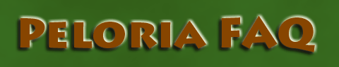 Peloria FAQ