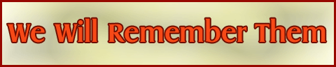 We Will Remember Them